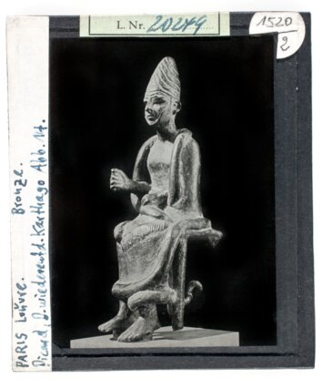 Vorschaubild Sitzender Mann, Bronze. Paris, Louvre. Diasammlung